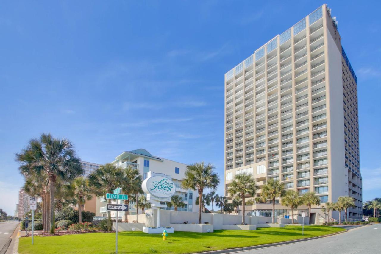 Hosteeva Beach View 1Br Ocean Forest Plaza Condo Myrtle Beach Bagian luar foto